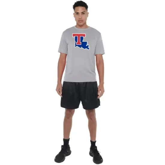 Men's Campus Lab Louisiana Tech University Men's Sport Active T-Shirt Primary Logo image {2}