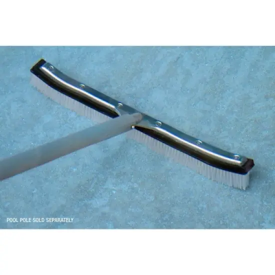 Poolmaster 18'' Aluminum Back Swimming Pool Wall Brush image {6}