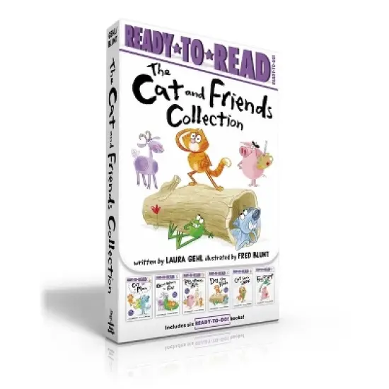 The Cat and Friends Collection (Boxed Set) - (Ready-To-Read) by  Laura Gehl (Paperback) image {1}
