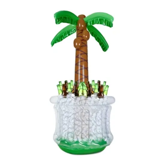 Playbees Inflatable Palm Tree Cooler 60 inch image {1}
