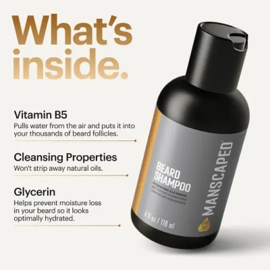 Manscaped Beard Shampoo - 4 fl oz image {7}