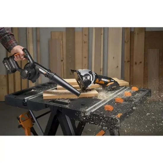 Worx WX094L 20V Cordless Jobsite Blower image {3}