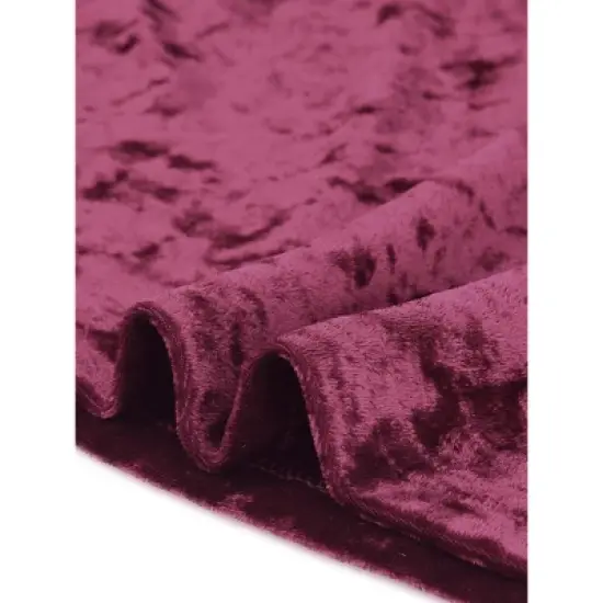 Agnes Orinda Women's Plus Size Velvet Adjustable Strap Peplum Camisole image {4}