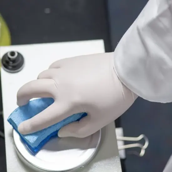 AMMEX Professional Ivory Latex Exam Gloves - Light Duty, Medical Grade - Great for Medical, Dental, Veterinary, Tattoo, and Household and Cleaning image {5}