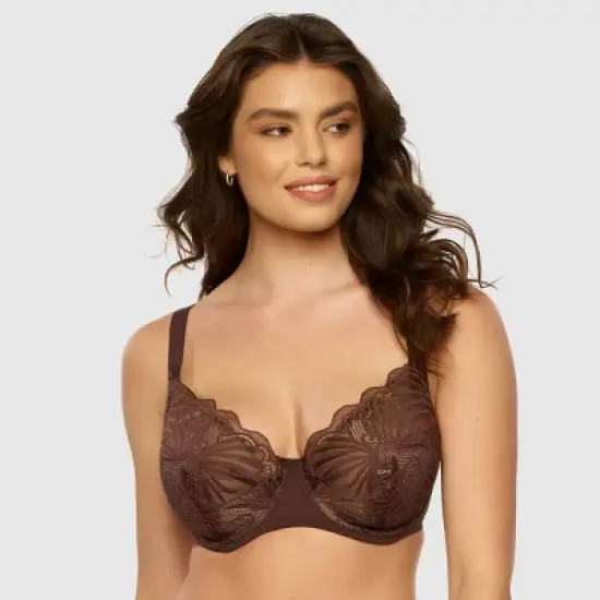 Paramour Women's Tempting Floral Lace Bra image {5}