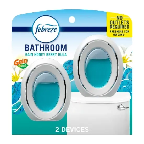 Febreze Honeyberry Hula Bathroom Air Freshener - 2ct image {14}