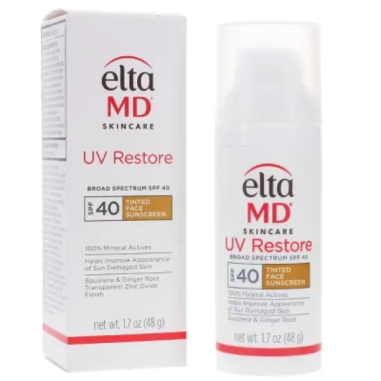 EltaMD UV Restore Broad Spectrum SPF 40 Tinted Face Sunscreen 1.7 oz image {6}