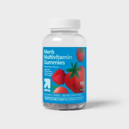 Men's Multivitamin Gummies- Berry - 150ct - up&up&trade; image {3}