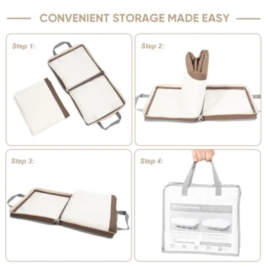 POCASSY Waterproof Outdoor Furniture Cover - 600D Oxford Patio Furniture Cover for  Furniture Set with Handle and Storage Bag image {7}