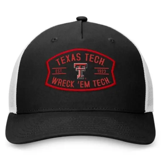 NCAA Texas Tech Red Raiders Structured Domain Cotton Hat image {1}