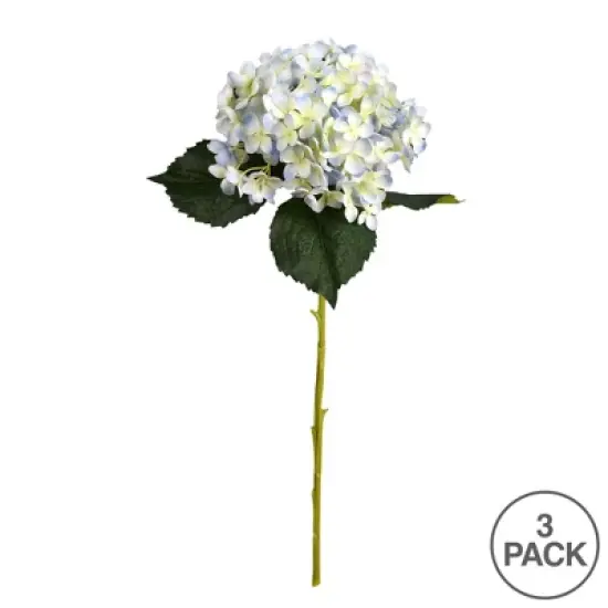 Vickerman Artificial Mini Hydrangea Spray image {2}