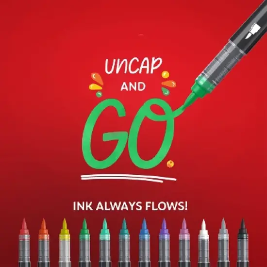 Sharpie 5pk Creative Markers Colorful Bullet Tip Gifting: Permanent Medium Point Art & Stationery Set image {4}