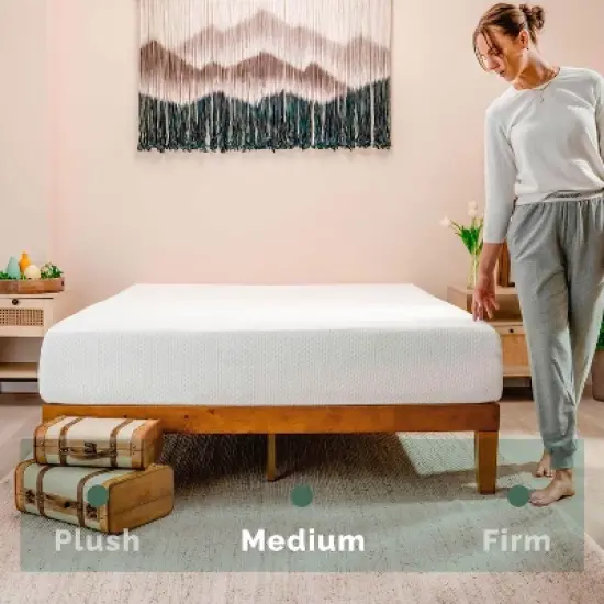 Bryt Green Tea Cooling Memory Foam Mattress - Bed Mattress in A Box image {6}