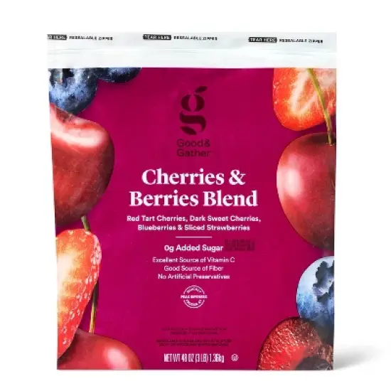 Cherries and Berries Frozen Blend - 48oz - Good & Gather&trade; image {4}