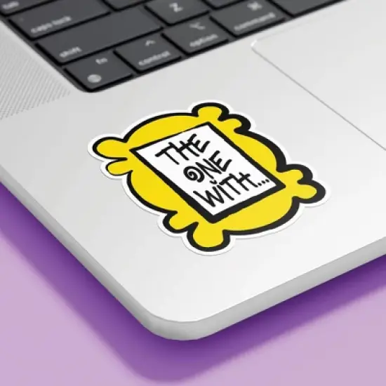 Fanattik Friends Tech Decals | 48 Reusable Stickers image {3}
