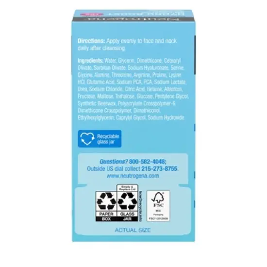 Neutrogena Hydro Boost Water Gel Moisturizer with Hyaluronic Acid - Fragrance Free image {1}