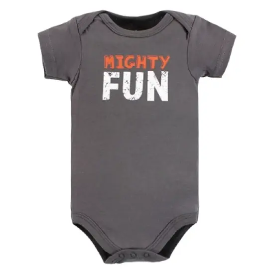 Hudson Baby Infant Boy Cotton Bodysuits, Dino Roar image {6}