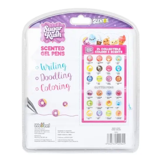 Sugar Rush 24pk Candy Scented Gel Pens image {4}