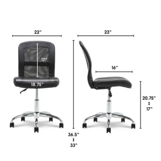 Essentials Computer Chair - Serta image {9}