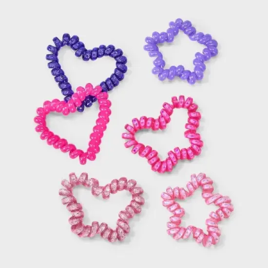 Assorted Shaped Spirals - 6pc- Cat & Jack&trade; image {3}