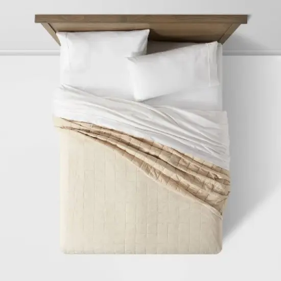 Space Dyed Cotton Linen Quilt - Threshold&trade; image {2}