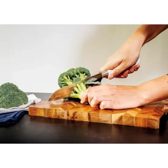 Dura Culina&reg; 14-Piece Kitchen Knife & Flexible Cutting Board Set - Multicolored image {4}