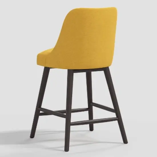 Geller Counter Height Barstool in Linen - Threshold&trade; image {4}
