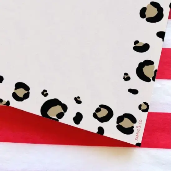 "Yay" 5" x 8" Notepad by Ramus & Co (50 Heavyweight Tear-Off Sheets) image {2}