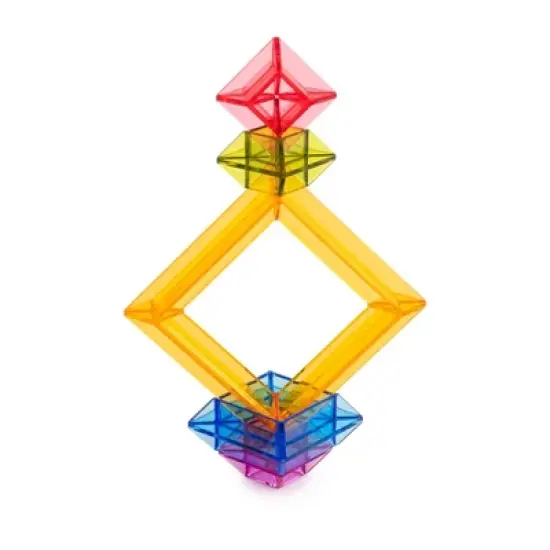 Miniland Educational Translucent Stacking Pyramids image {1}