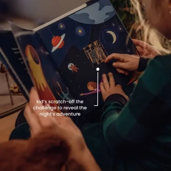 The Adventure Challenge Bedtime Adventures Board Game: Reading, Creative Thinking & Problem Solving, 30 Min Play image {1}