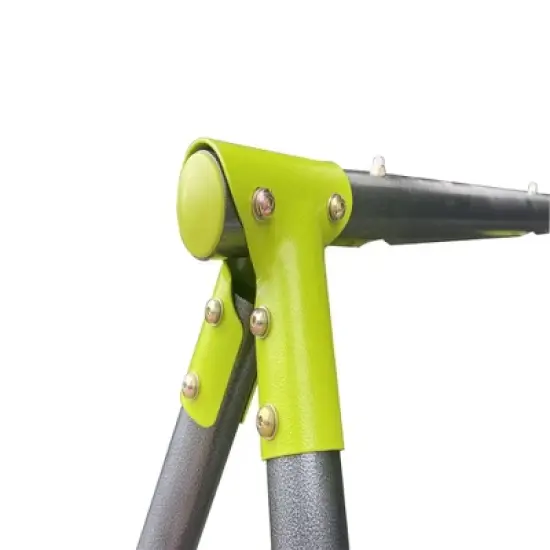 Dexmalle interesting triple children metal safe swing set image {3}