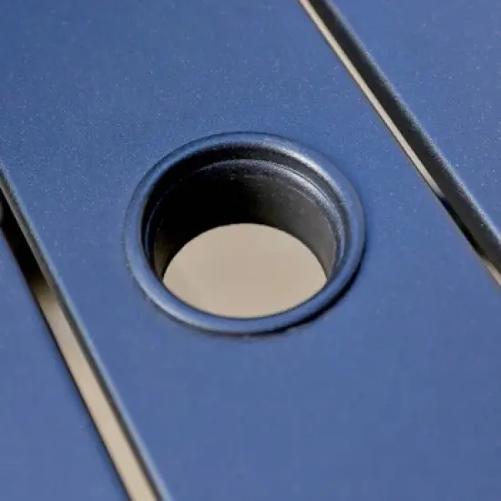 5pc Patio Dining Set with 360 Swivel Chairs & Square Steel Table - Captiva Designs image {7}