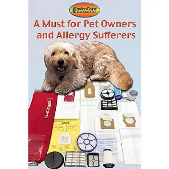 EnviroCare Replacement Allergen Filtration Bags Designed to fit Kenmore Canister Type C/Q, 50555, 50558, 50557 and Panasonic Type C-5 3 pack image {4}