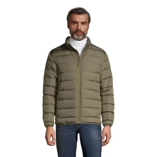 Lands' End Men's Down Puffer Jacket image {3}