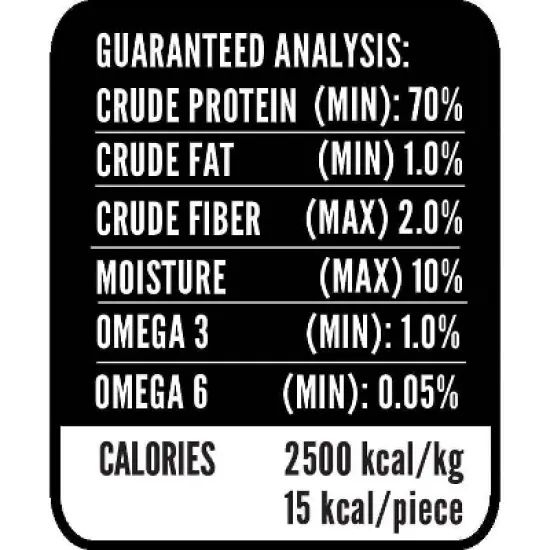 Hubert Pet Premium Cod Skin Roll Dog Treats, Grain Free, Single Ingredient, USA Tested - 1.5 lbs Super Value Pack image {5}