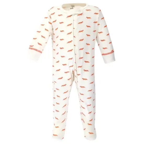 Touched by Nature Baby Organic Cotton Zipper Sleep and Play 3pk, Cactus image {2}