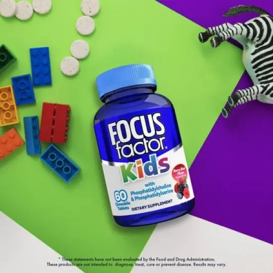 Focus Factor Kids' Vitamin Supplements - 60ct image {4}