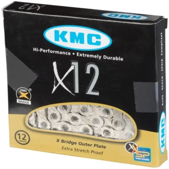 KMC X12 Chain - Silver image {1}