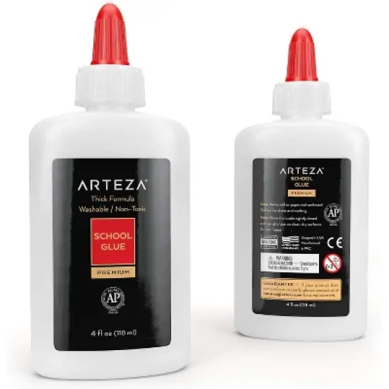 Arteza School Glue Bottles, Washable - 20 Pack image {4}