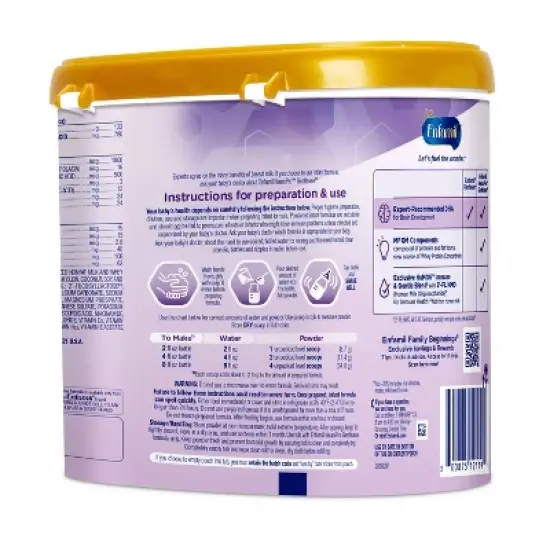 Enfamil NeuroPro Gentlease Powder Infant Formula  image {6}