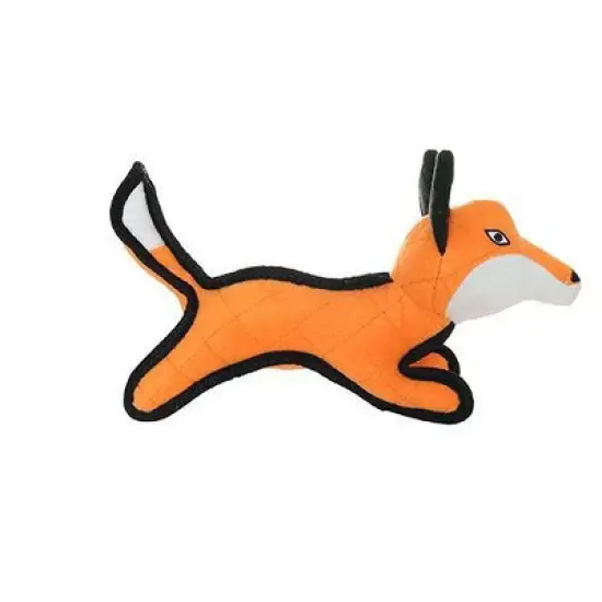 Tuffy Jr. Fox Dog Interactive Toy image {1}