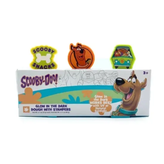 Innovative Designs 3pk Glow in the Dark Dough with Stampers Scooby Doo image {6}
