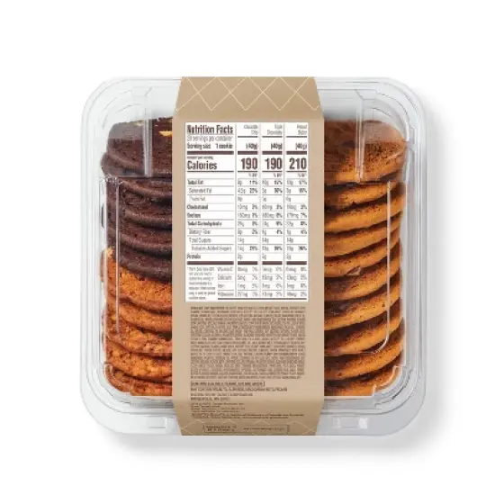 Variety Pack Cookies made with Nestle Toll House - 28.2oz/20ct - Favorite Day&trade; image {2}