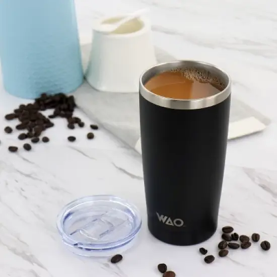 WAO 18oz  Thermal Tumbler with Acrylic Lid image {4}