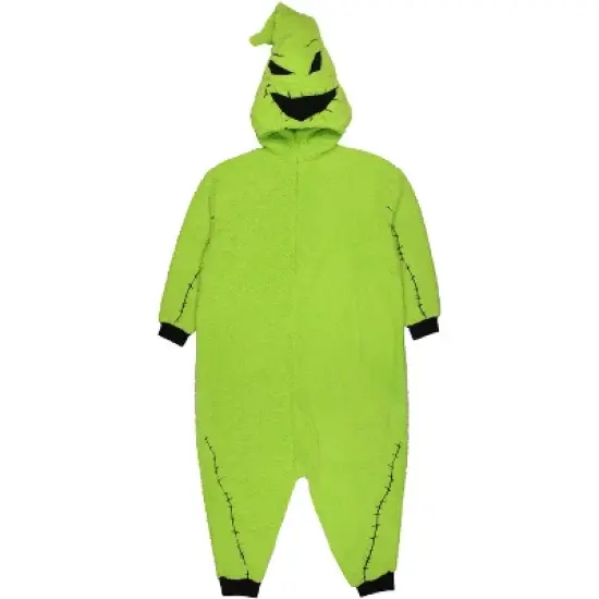 The Nightmare Before Christmas Oogie Boogie Costume Fleece One Piece Pajama Union Suit image {4}