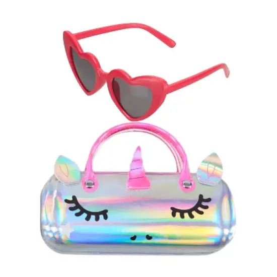 Limited Too Girls Sunset Sunglasses & Case Set for Kids image {2}