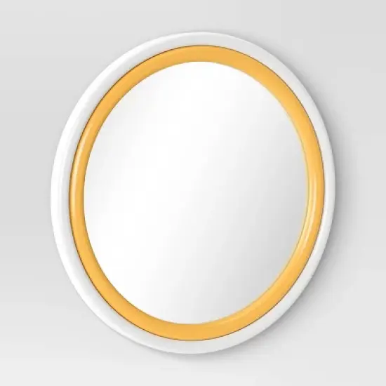 Two Tone Layered Circle Kids' Mirror White - Pillowfort&trade; image {2}