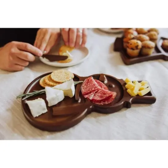 Toscana Reversible Snowman Serving Tray with Knife image {9}