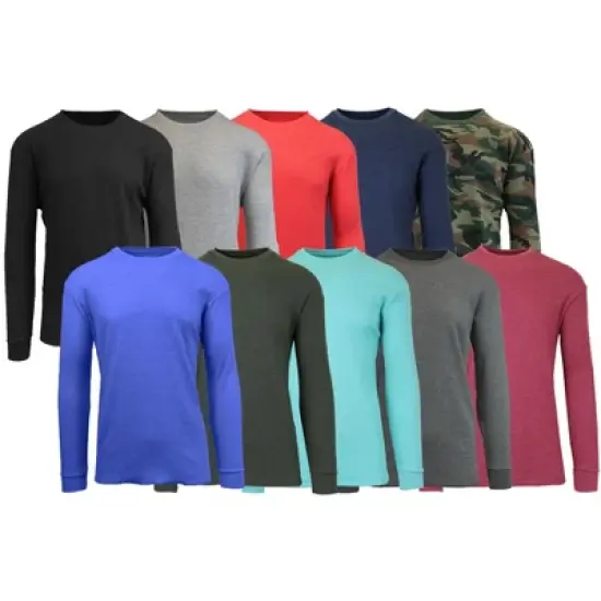 Galaxy By Harvic Men's Long Sleeve Thermal Shirt image {1}