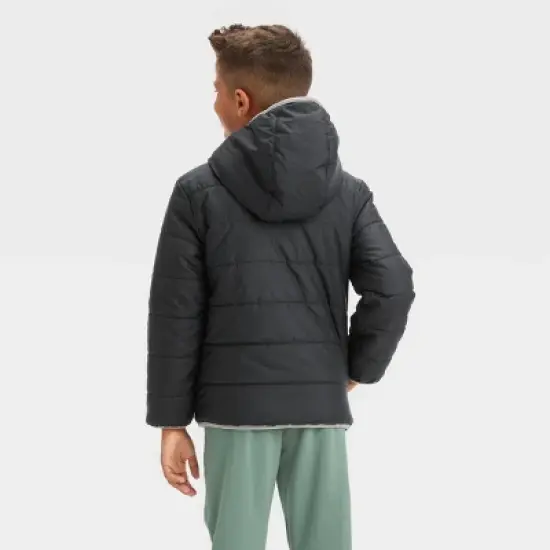 Kids' Reversible Puffer Jacket - Cat & Jack&trade; image {1}